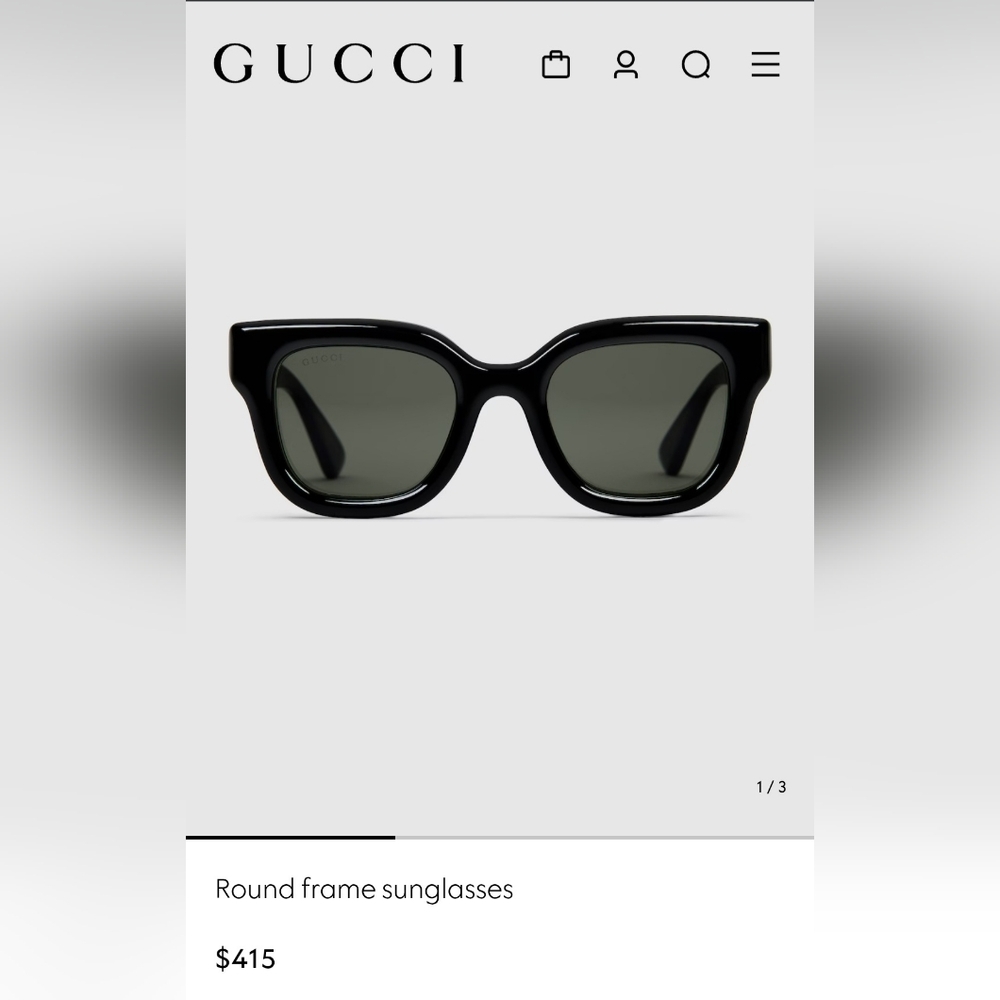 ✨️ EUC Gucci Black Women's Sunglasses